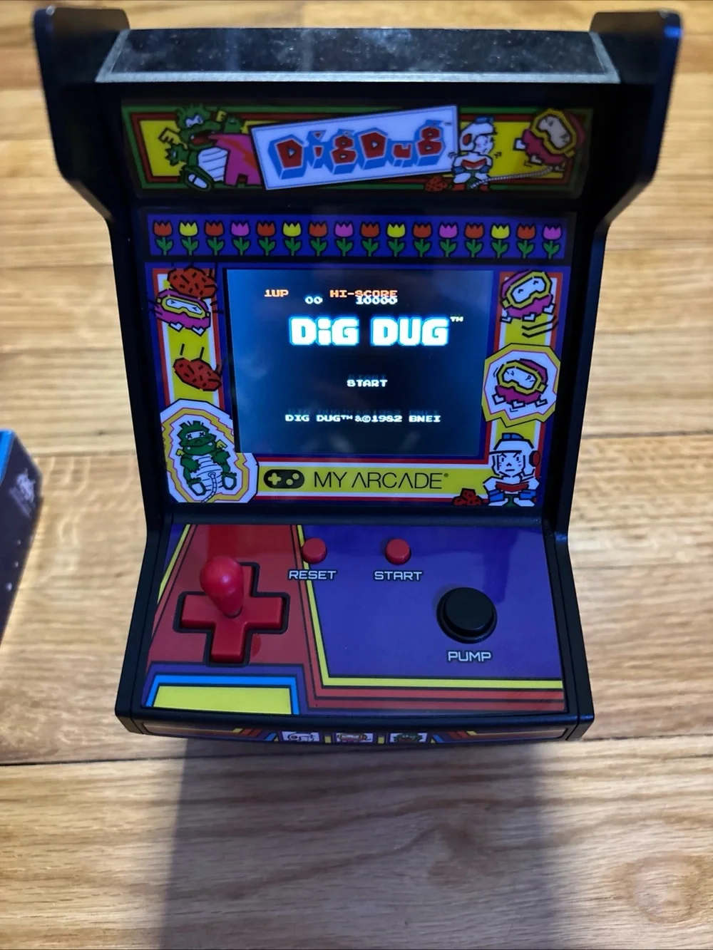 DigDug Micro Arcade Player & SPACE INVADERS MICRO PLAYER Bundle used tested!
